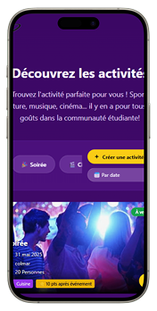 Liste des activités