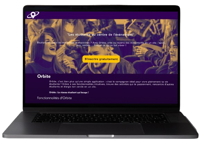 Mockup desktop Orbite