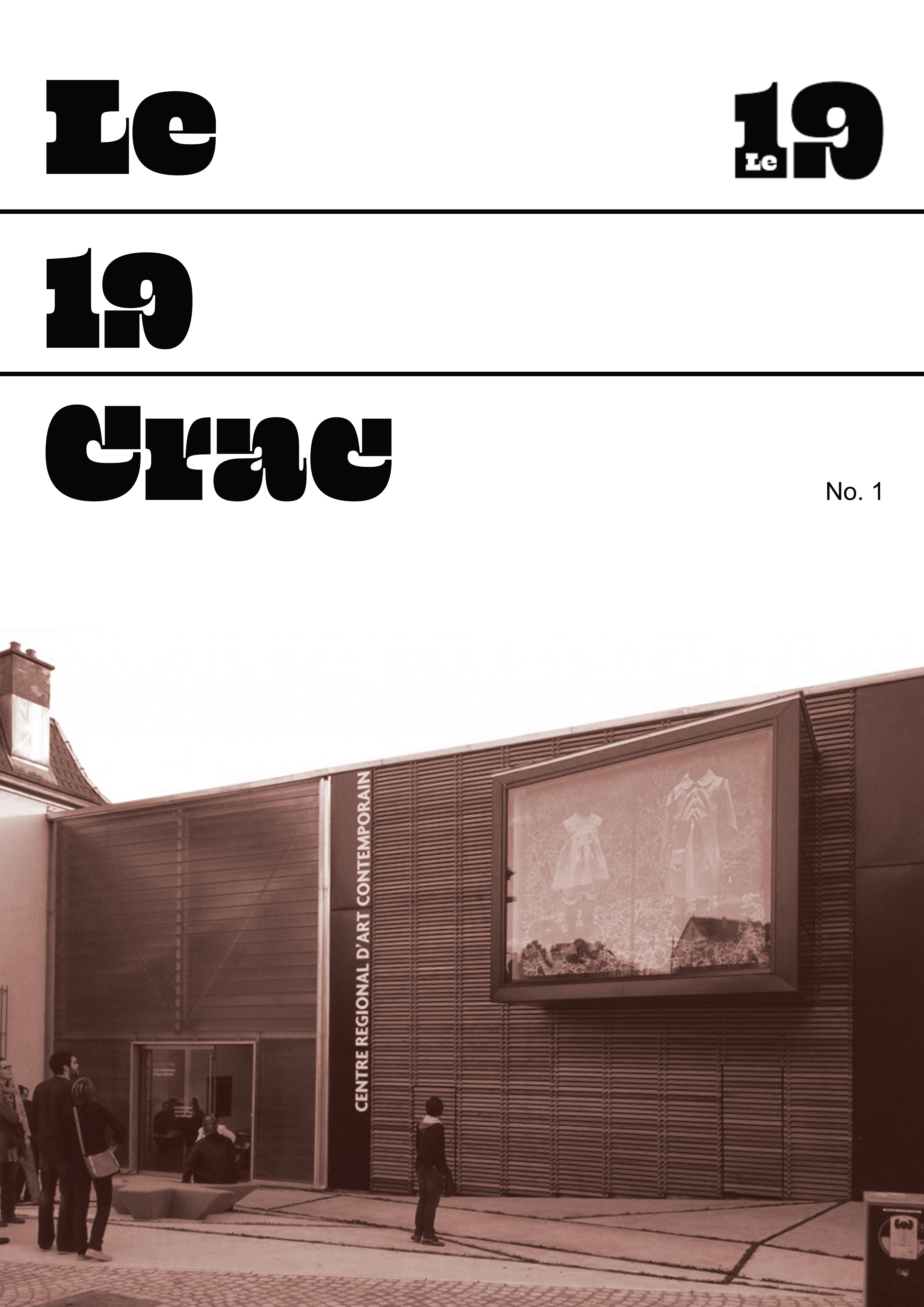 Couverture du magazine CRAC 19
